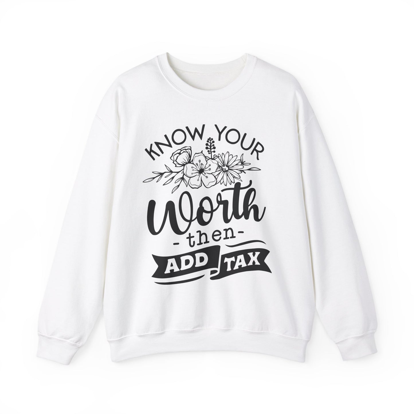 Know Your Worth Crewneck Sweatshirt