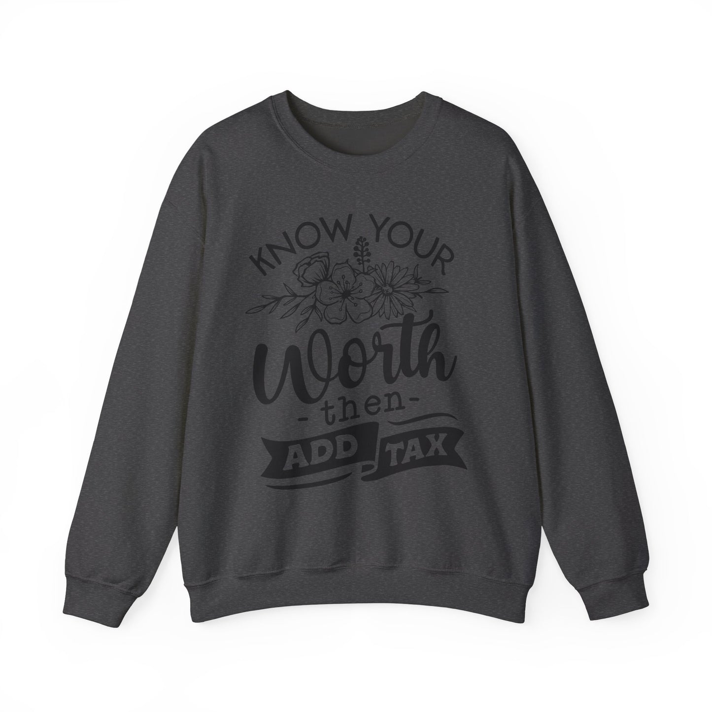 Know Your Worth Crewneck Sweatshirt