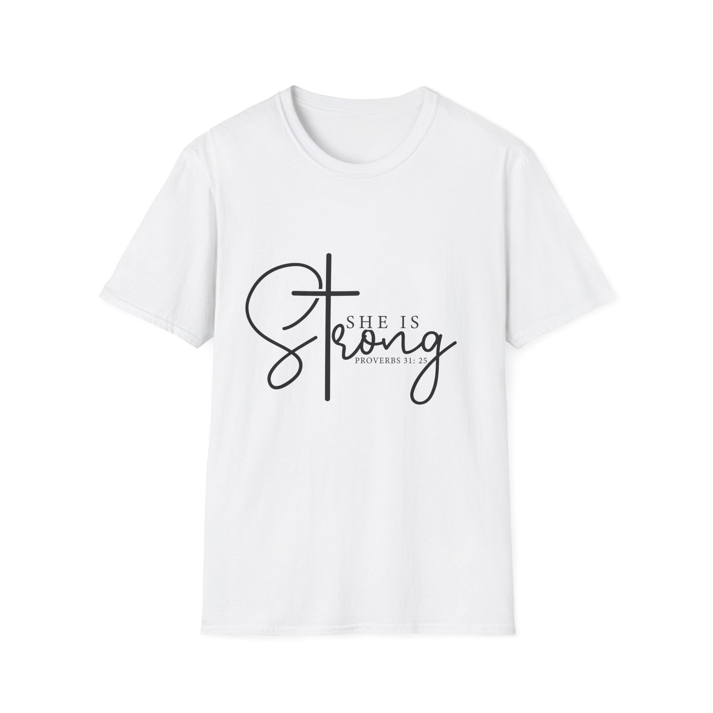 She Is Strong Softstyle T-Shirt