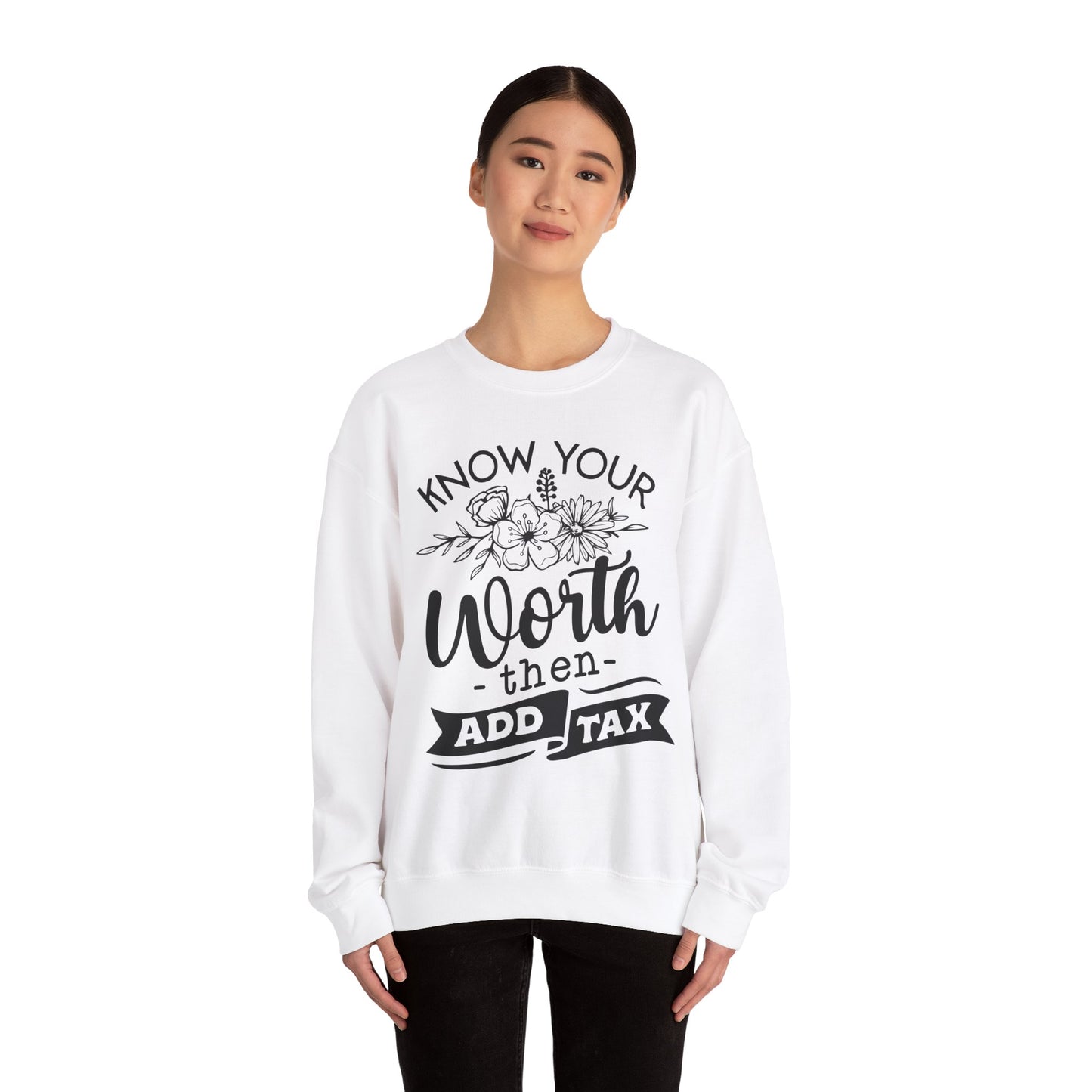 Know Your Worth Crewneck Sweatshirt