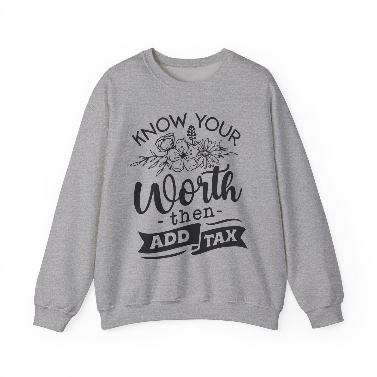 Know Your Worth Crewneck Sweatshirt