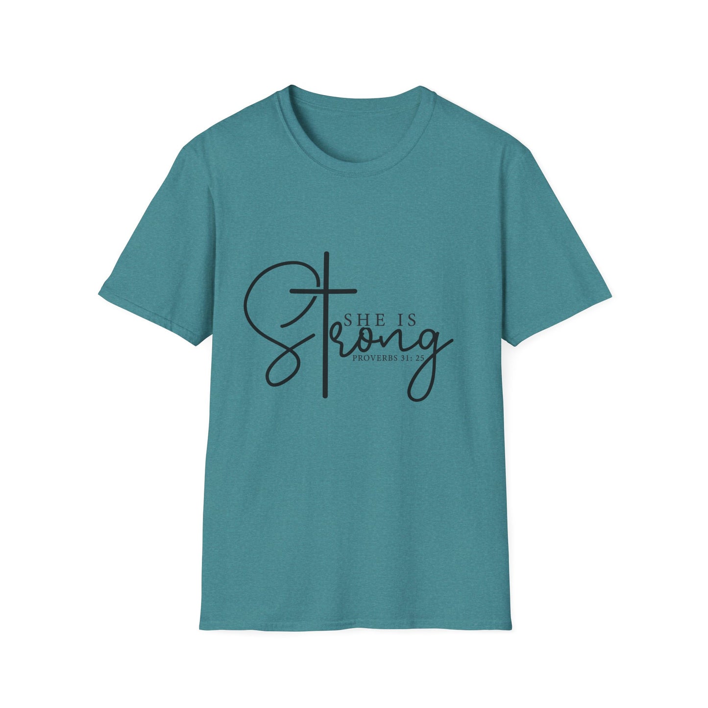 She Is Strong Softstyle T-Shirt