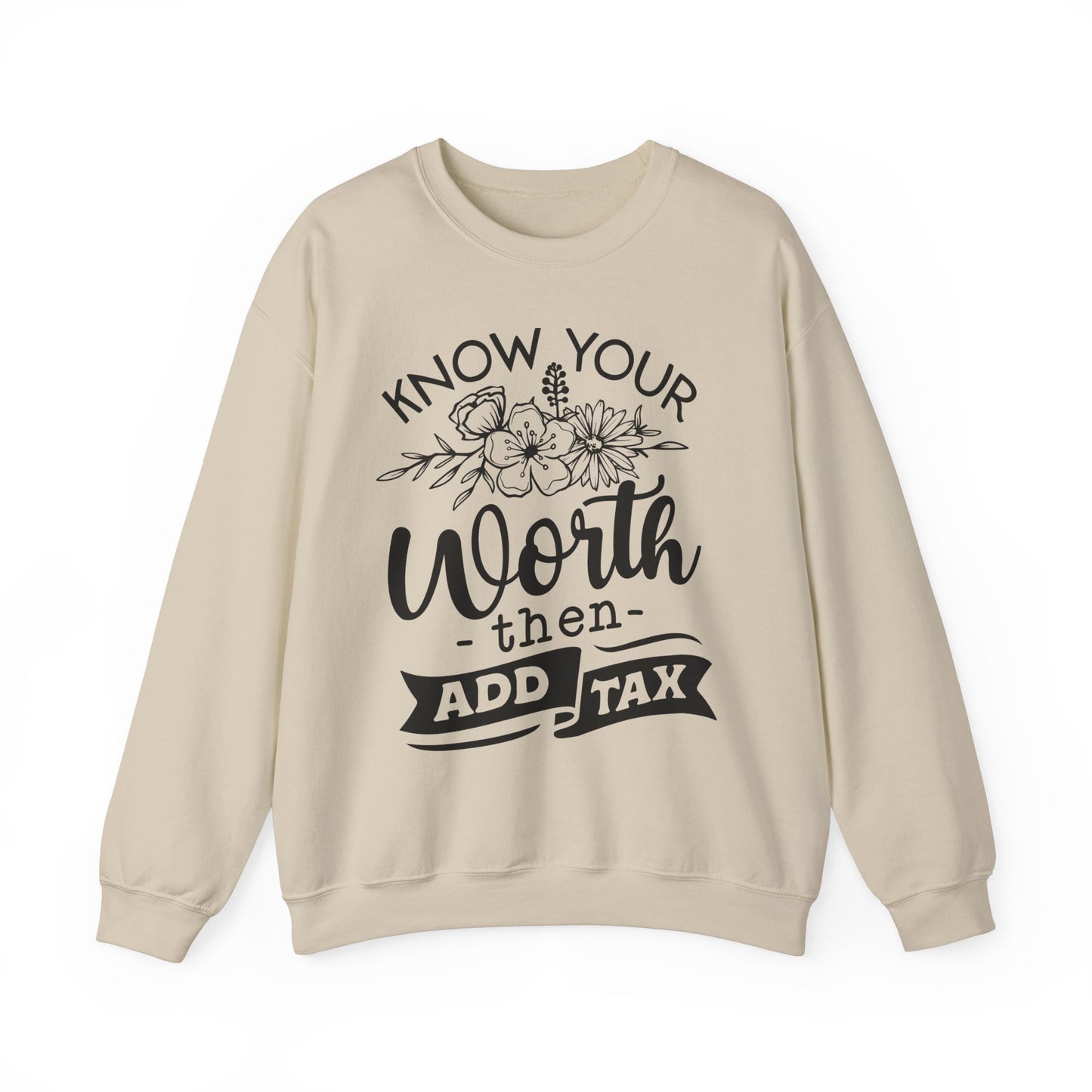 Know Your Worth Crewneck Sweatshirt